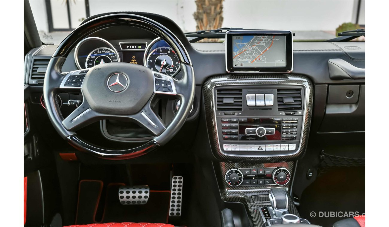 Mercedes-Benz G 63 AMG BiTurbo - 2Y Warranty - GCC - AED 5,072 PER MONTH - 0% DOWNPAYMENT