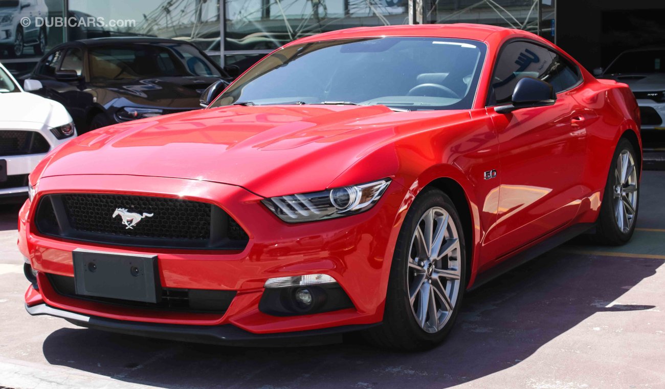 Ford Mustang GT Premium, 5.0L V8, GCC Specs with Al Tayer Warranty until 2020 or 100,000 km