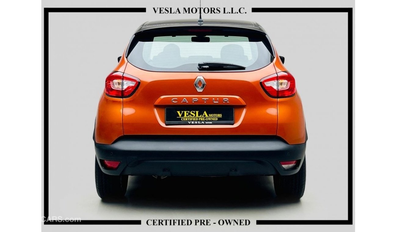 Renault Captur *FULL OPTION + LEATHER SEATS + ALLOY WHEELS + ECO MODE / GCC / 2016 / UNLIMITED KMS WARRANTY/ 649 DH