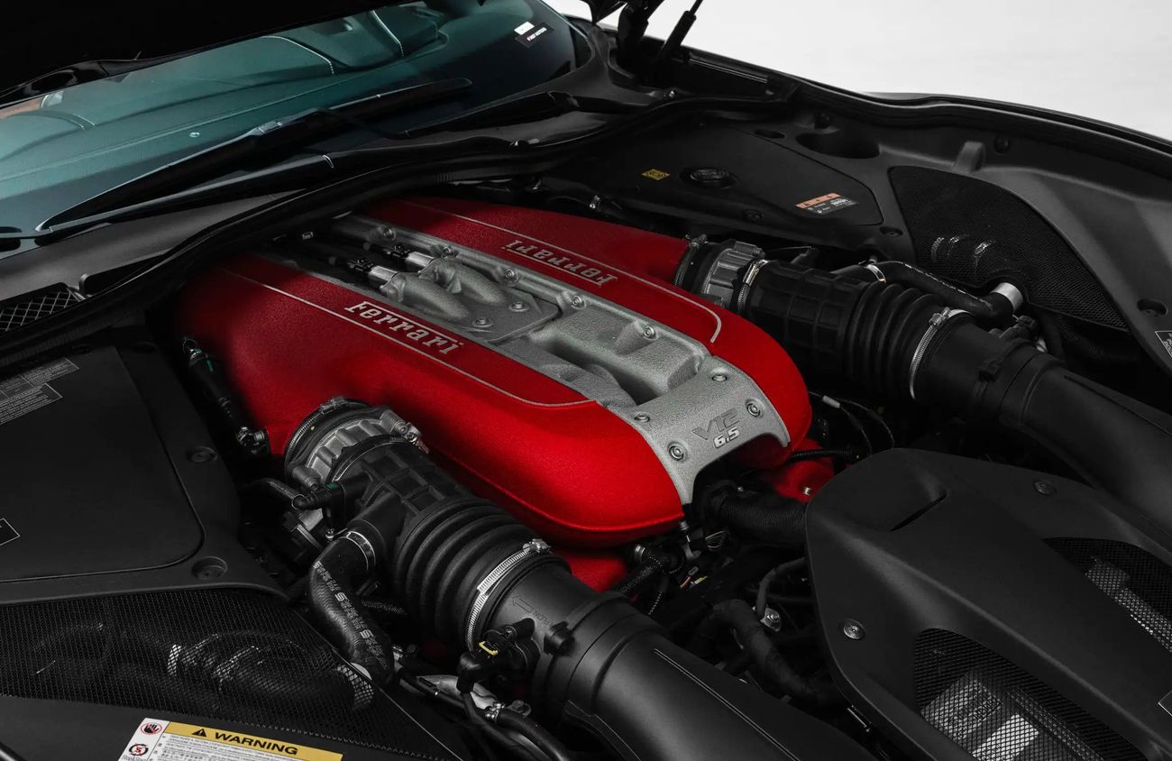 Ferrari 812 GTS 6.5L V12 Naturally Aspirated Engine