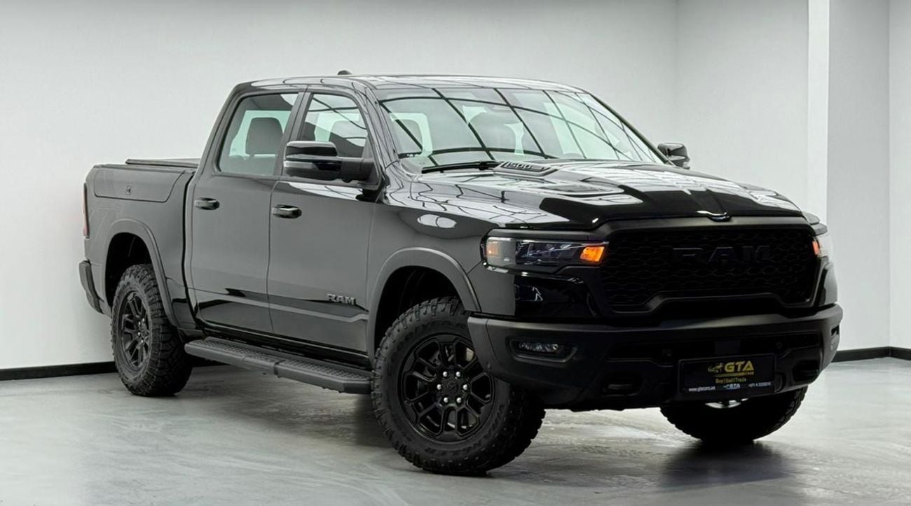 RAM 1500 2025 RAM 1500 Rebel SST, 5 Years RAM Warranty + Service Pack, Very Low Km, Fully Loaded, GCC