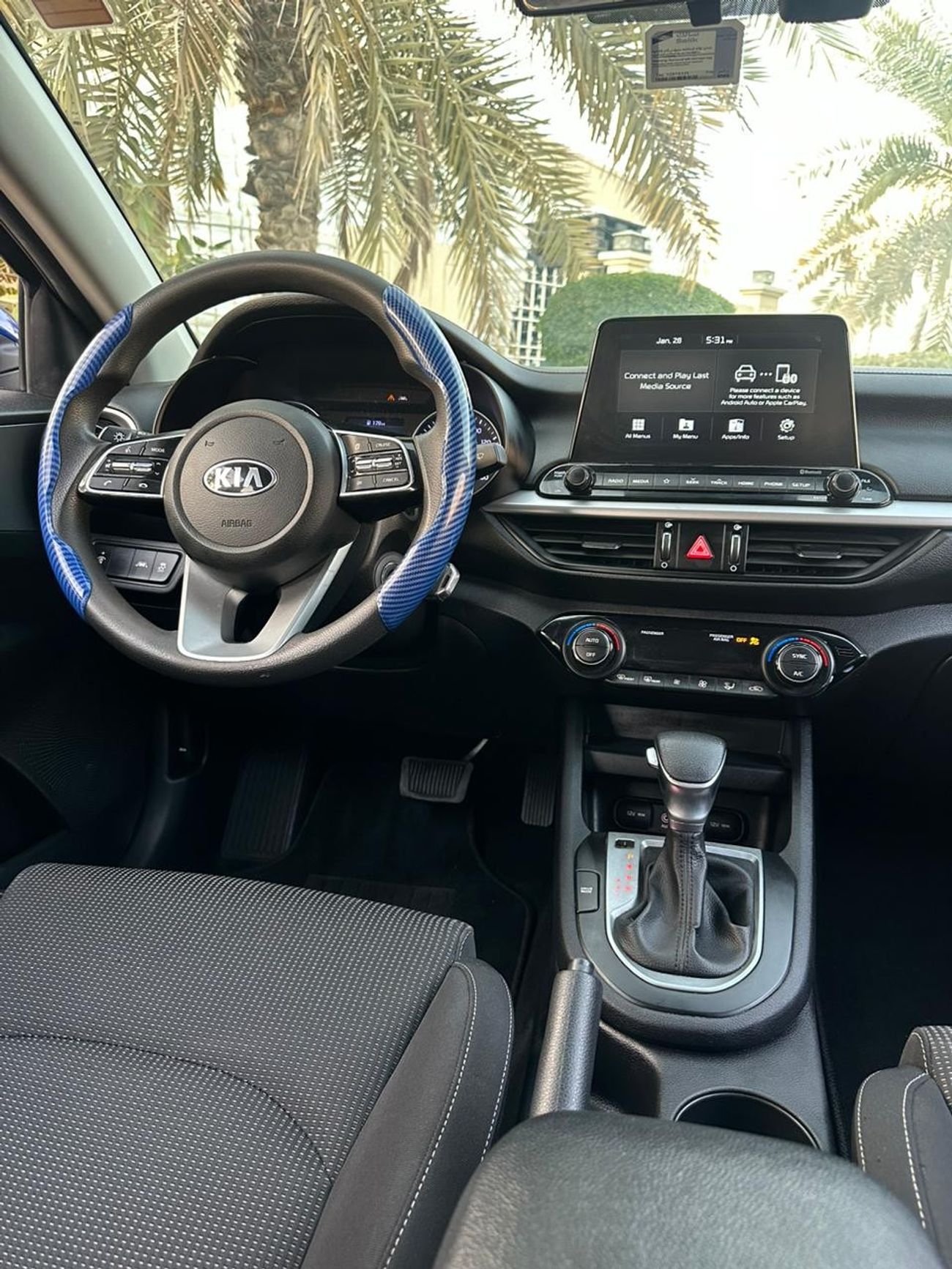 Kia Forte Kia FORTE ,Fe model : 2019 Price : 28,000 dirhams Mileage: 74,000 miles Imported from America,   ver