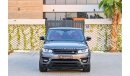 Land Rover Range Rover Sport Supercharged V8 | 3,505 P.M | 0% Downpayment | Full Option | Immaculate Condition