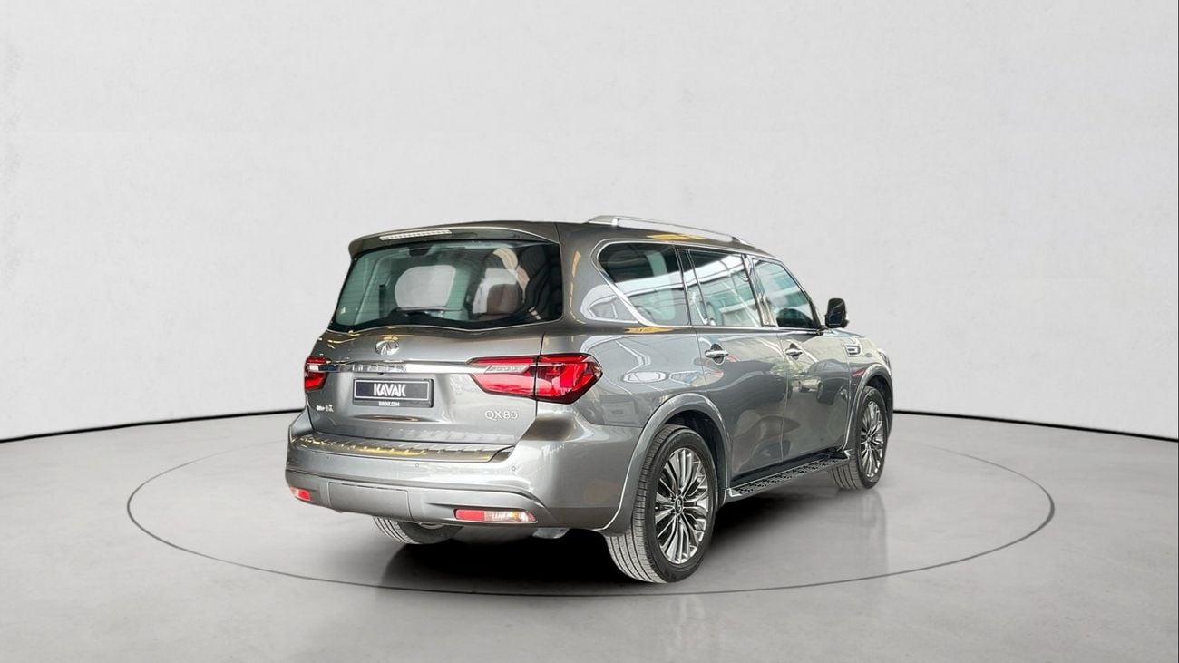 إنفينيتي QX80 5.6 8STR 4WD AUTO LUXE PROACTVE TOW | شامل الضمان | 0 ﺪﻔﻋﺓ ﺃﻮﻟﻯ
