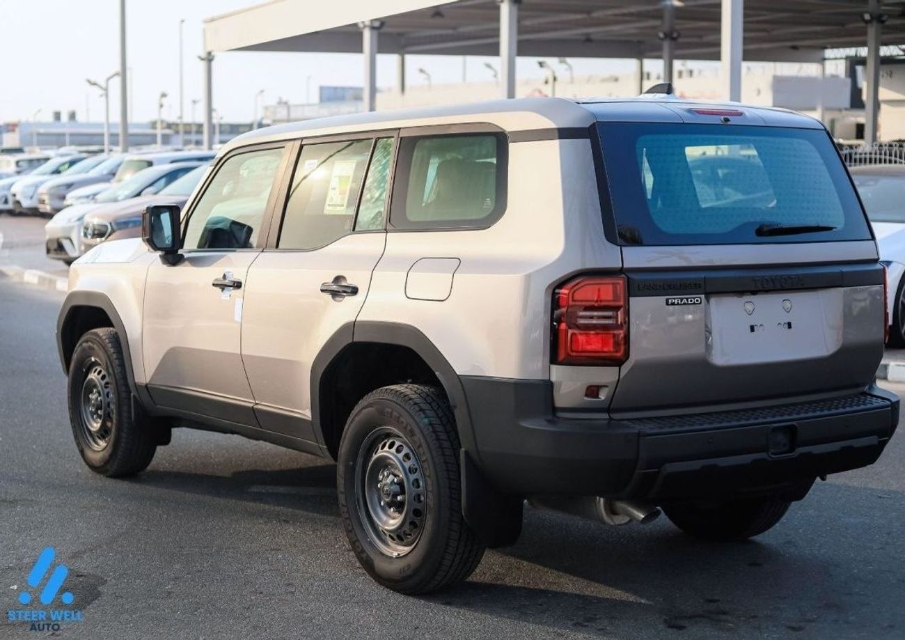 Toyota Prado 2024 Model Year - 2.4L Turbo SFM Mid AT PTR - Push Start - Rear Camera - Export Only