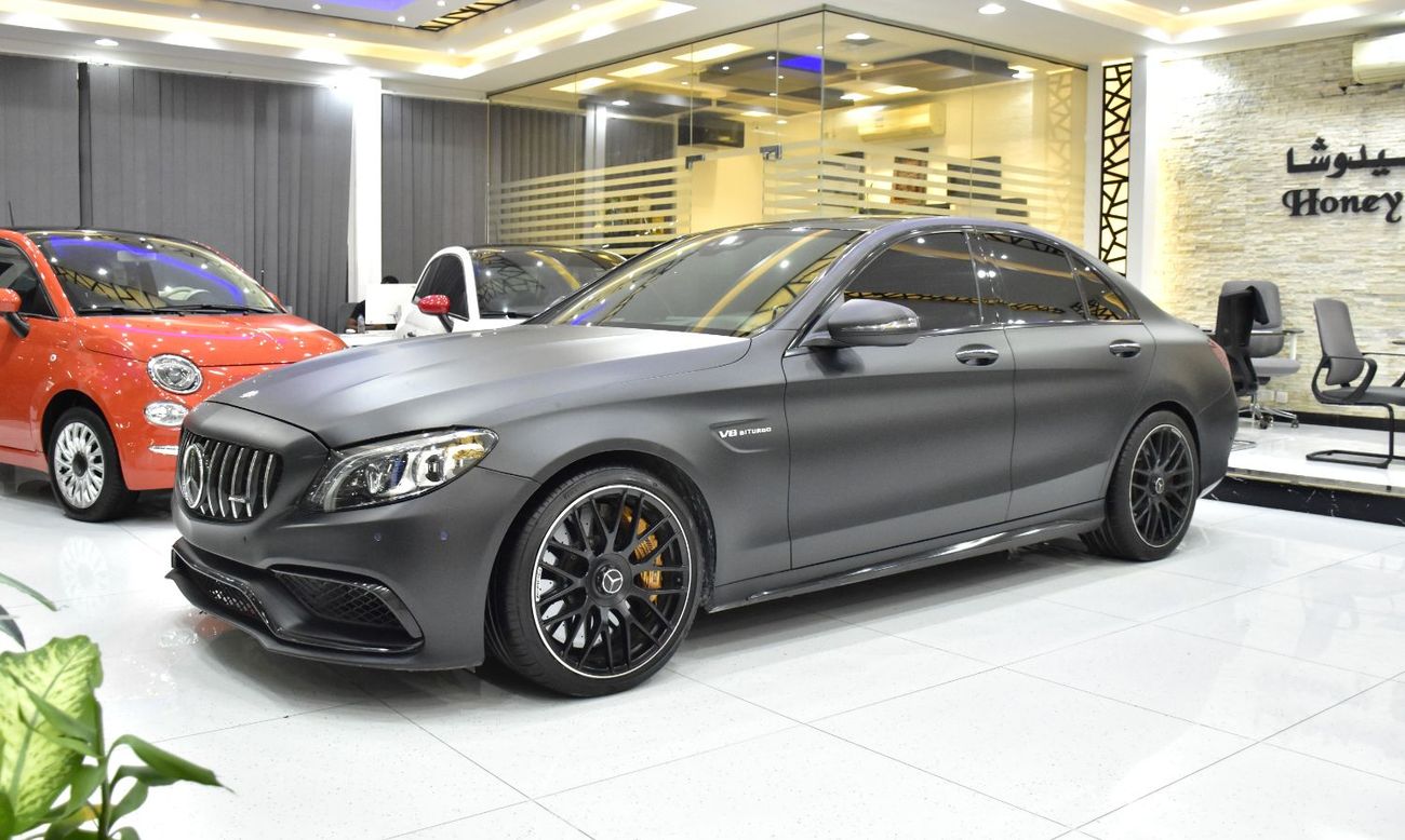 Mercedes-Benz C 63 S EXCELLENT DEAL for our Mercedes Benz C63s AMG ( 2020 Model ) in Matte Black Color European Specs
