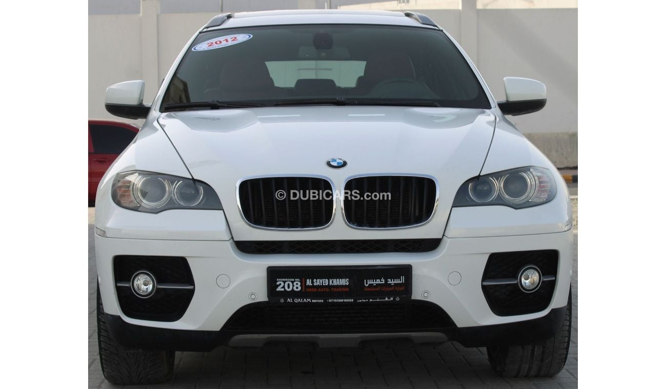 BMW X6 35i Exectutive BMW X6 2012 GCC in excellent condition, full option No. 1