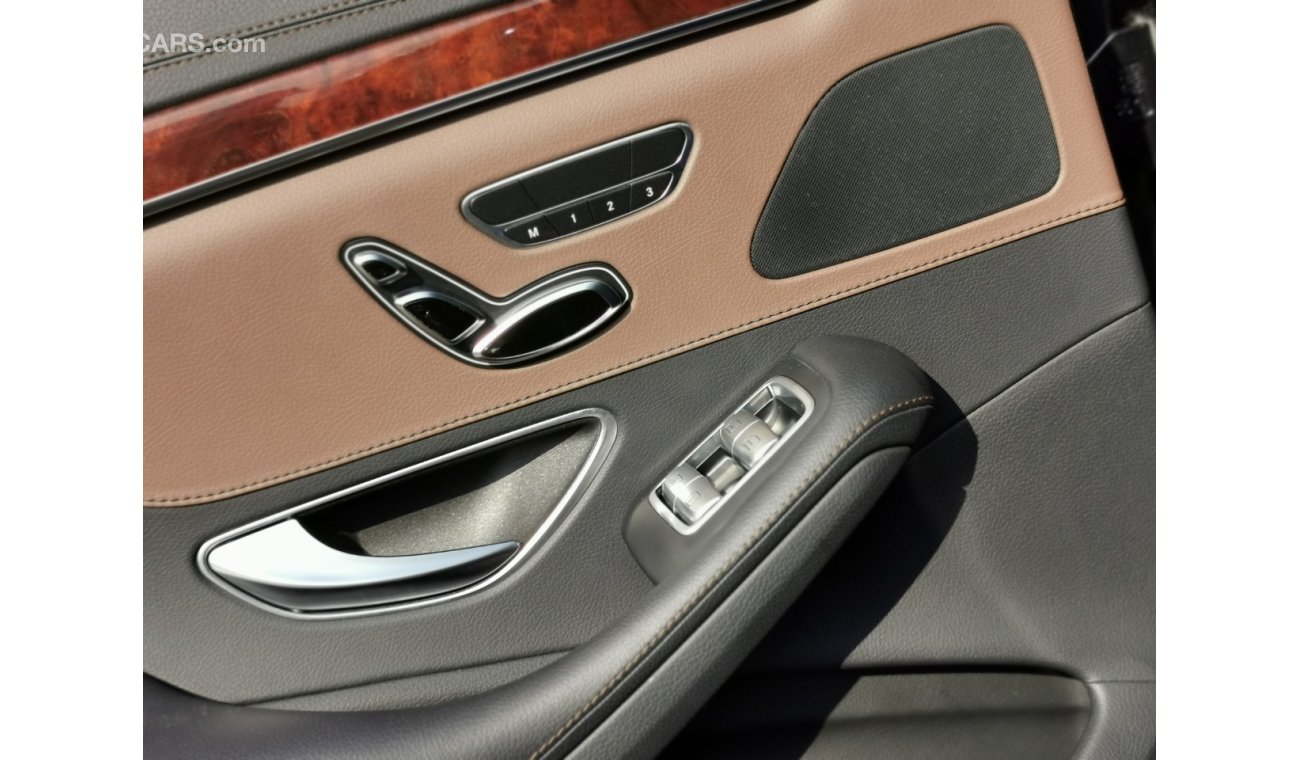 Mercedes-Benz S 400 3.0L Petrol, 19" Alloy Rims, Push Start, LED Head Lights, Cooled front seats, LOT-977