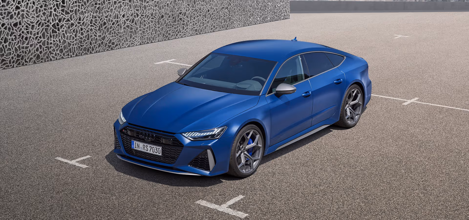 أودي RS7 exterior - Top View