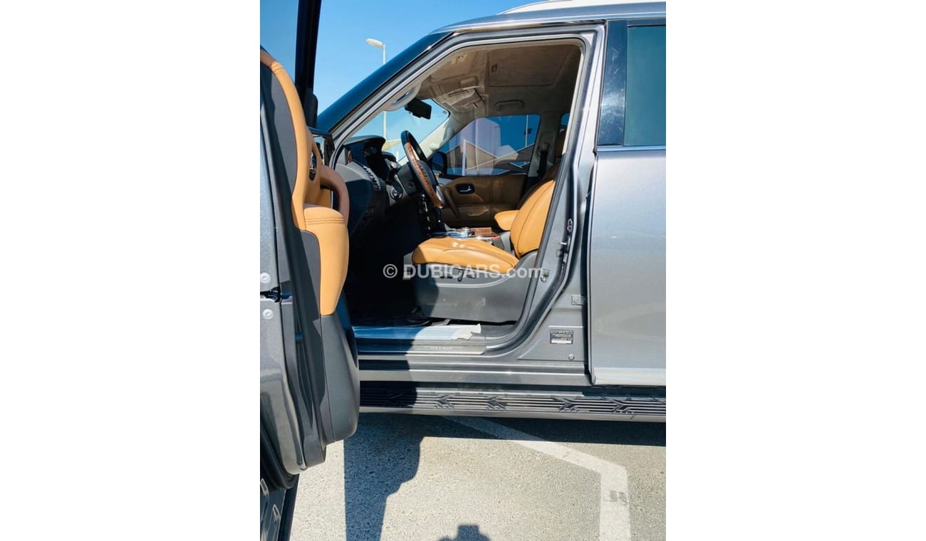 Nissan Patrol Nissan patrol platinum N plus full option big engine original pent Under warranty