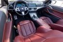 BMW 420i M Sport 2.0L BMW 420i M-Sport Convertible 2022 GCC under Agency Warranty and Service Contract with F