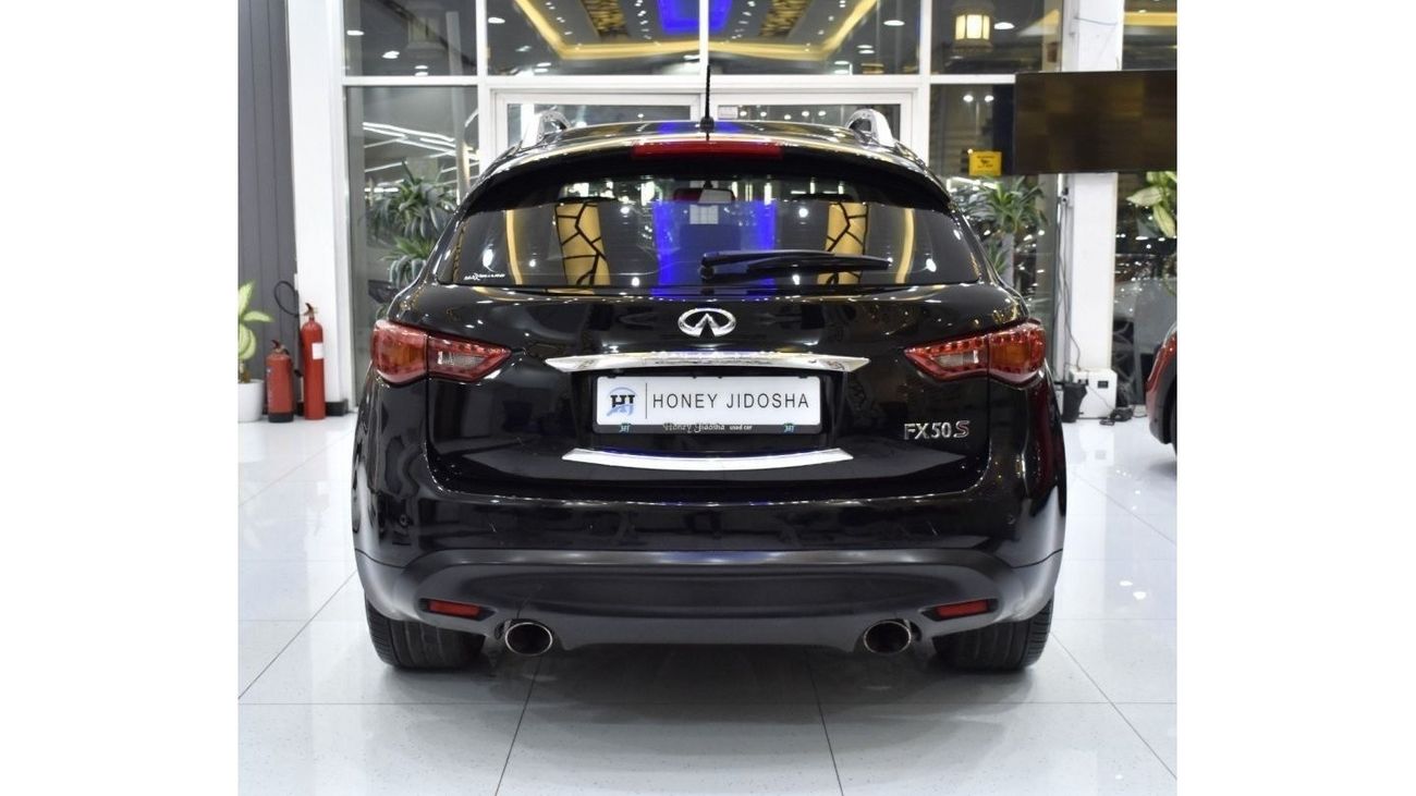 Infiniti FX50 EXCELLENT DEAL for our Infiniti FX50 S ( 2009 Model ) in Black Color GCC Specs