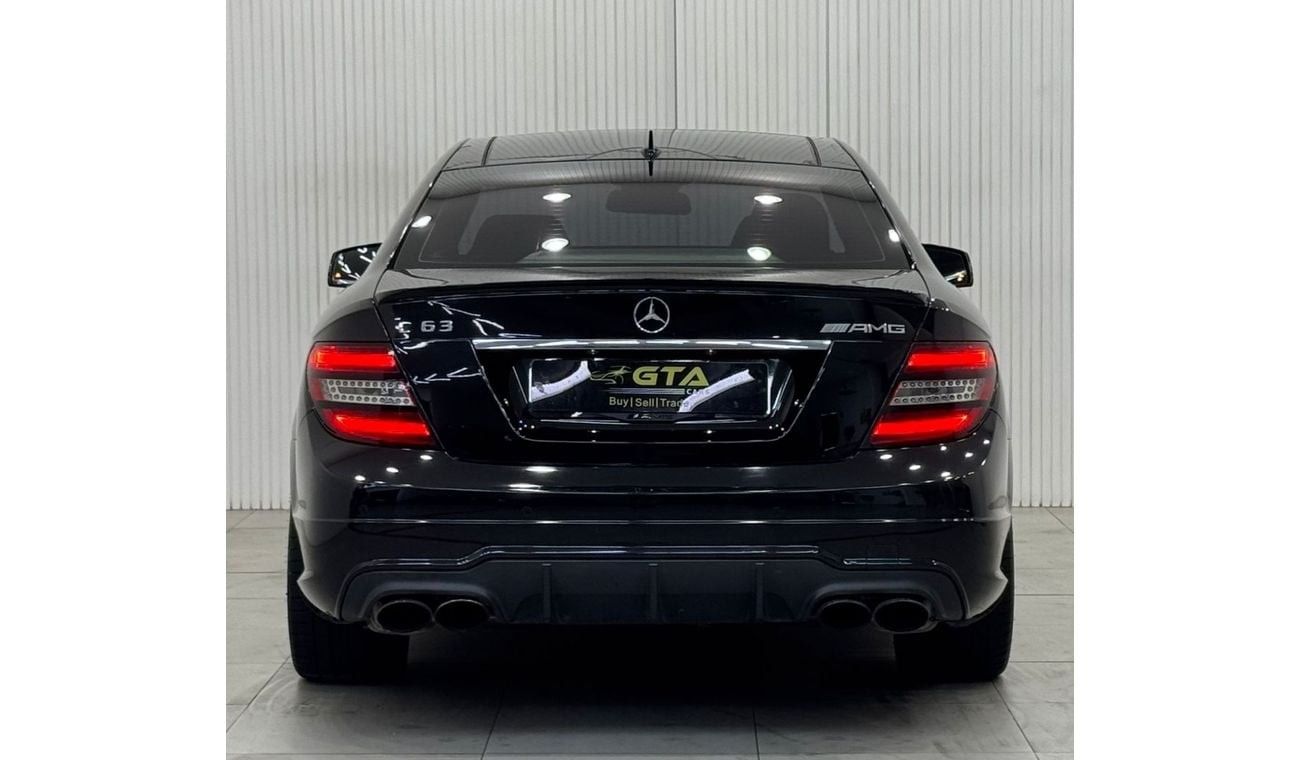 Mercedes-Benz C 63 Coupe AMG Package 2014 Mercedes Benz C63 AMG Performance Package Coup