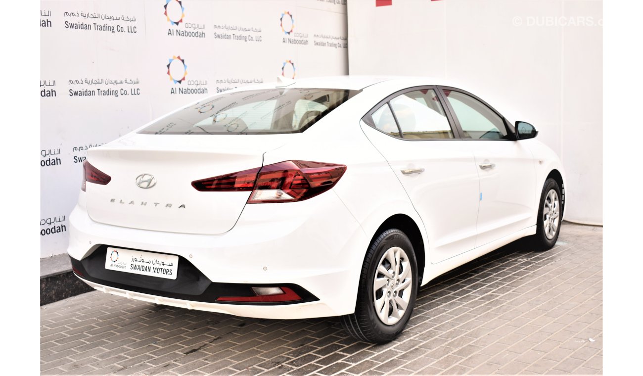 Hyundai Elantra AED 1272 PM | 1.6L GL GCC WARRANTY