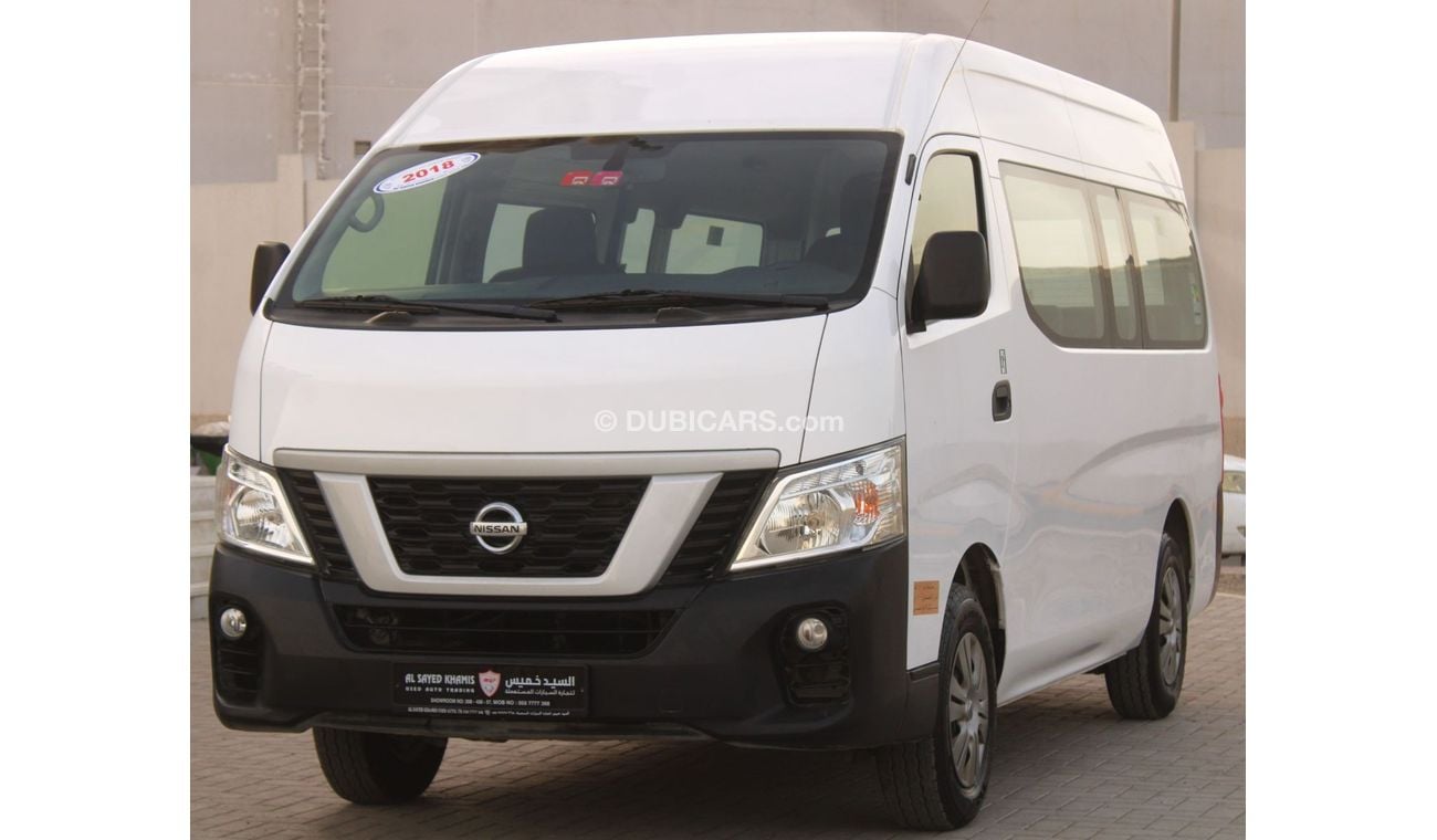 Nissan Urvan Panel Van High Roof Nissan Urvan 2018 High Roof, GCC, in excellent condition