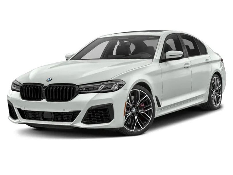 BMW M550i cover - Front Left Angled