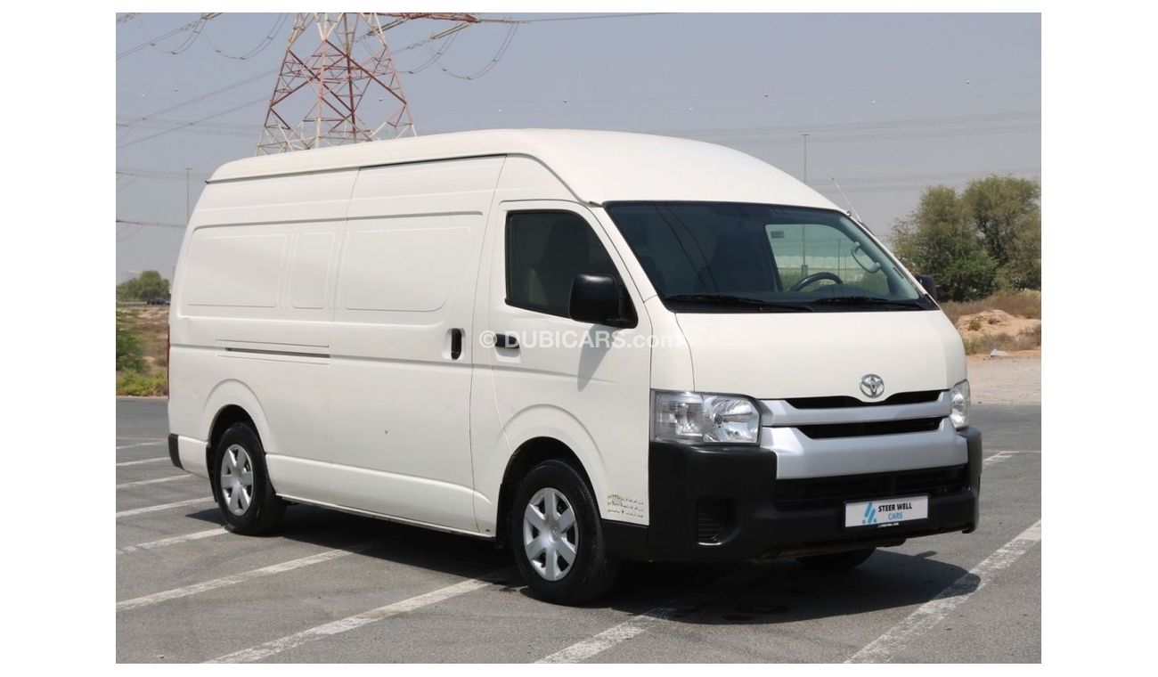 Toyota Hiace 2018 | HI ROOF DELIVERY VAN WITH GCC SPECS AND EXCELLENT CONDITION