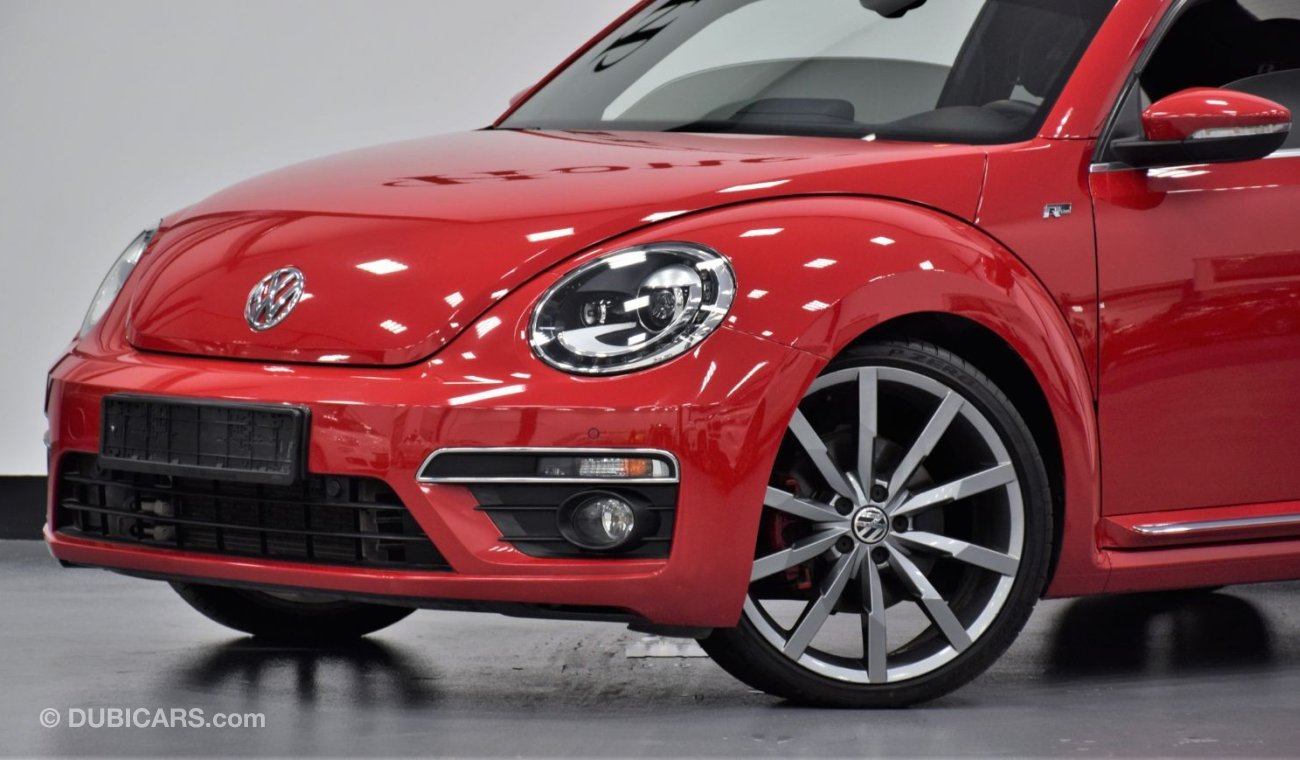 Volkswagen Beetle EXCELLENT DEAL for our Volkswagen Beetle TURBO R-Line 2016 Model!! in Red Color! GCC Specs