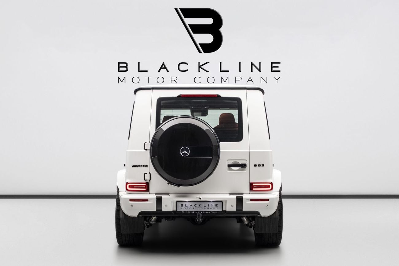 مرسيدس بنز G 63 AMG STANDARD BUY NOW, PAY 2027 | THE BLACKLINE STANDARD | 2030 Mercedes Warranty + Service Contract, GCC