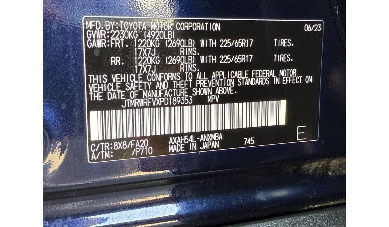 Toyota RAV4 RAV4 Xle Hybrid 4x4 2023