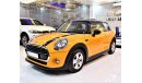 ميني كوبر AMAZING Mini Cooper 2016 Model! Orange Color GCC Specs