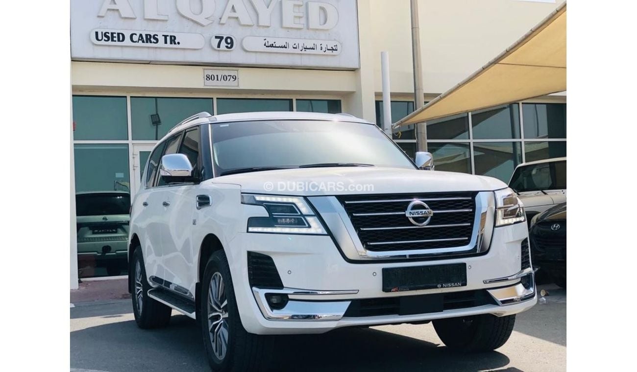 نيسان باترول نيسان باترول بلاتينيوم 2020 ماكينه كبيره بحاله ممتازه