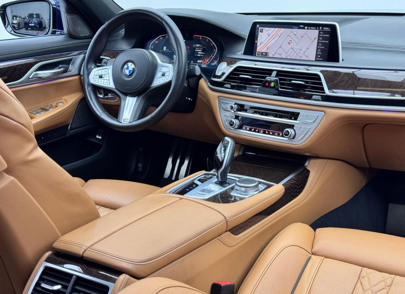 بي أم دبليو 730Li Luxury M Sport Package 2.0L 2021 BMW 730Li M-Sport, 2026 BMW Warranty + Service Pack, Fully Loaded,