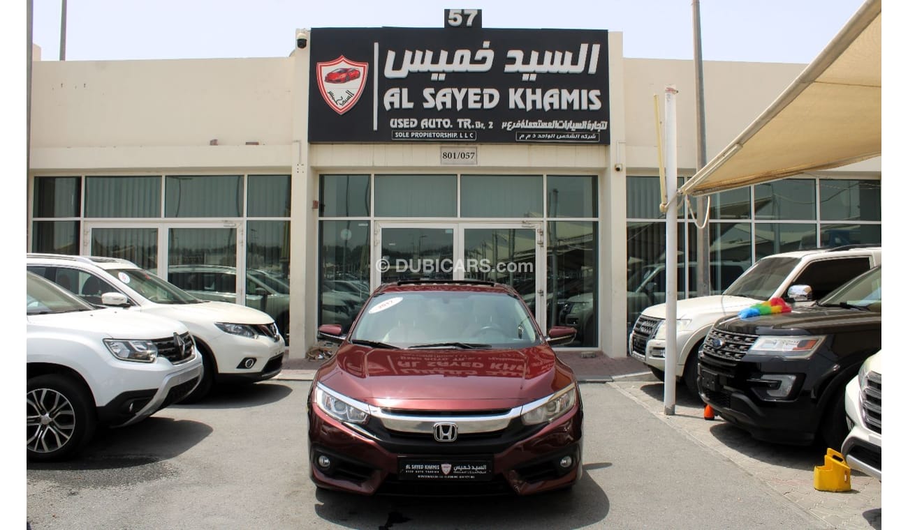 Honda Civic LX HONDA CIVIC - 2017 - SUNROOF - ACCIDENTS FREE - GCC