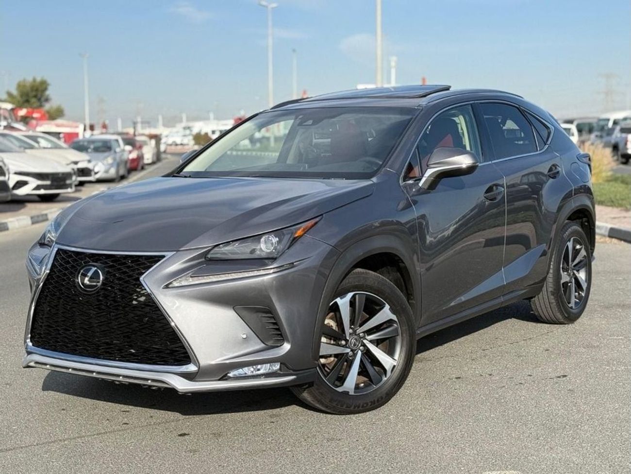 Lexus NX300 Premium Red interior, Sunroof