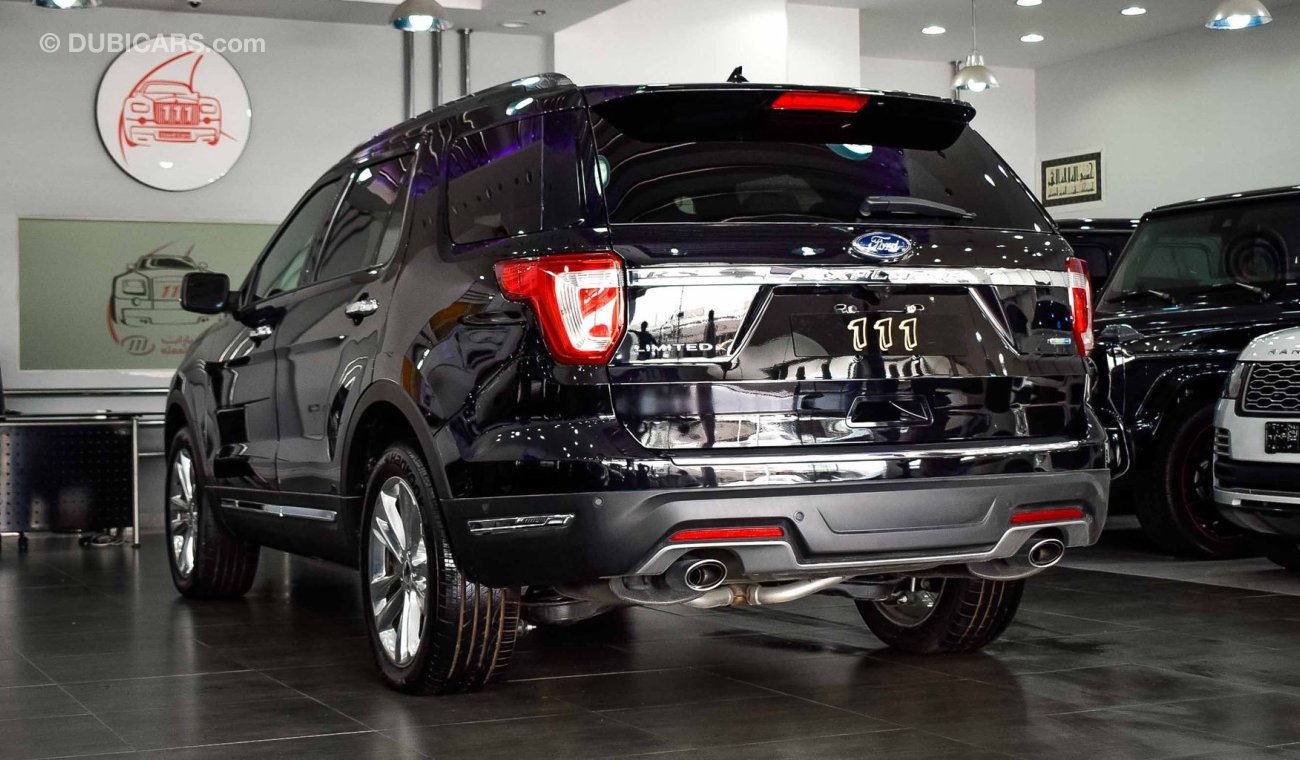 Ford Explorer Limited ecoboost 4wd 2.3L - V4 / Canadian Specifications