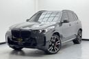 بي أم دبليو X5 40i M Sport 3.0L 2024 BMW X5 xDrive40i M-Sport, 2029 BMW Warranty and Service Contract, GCC