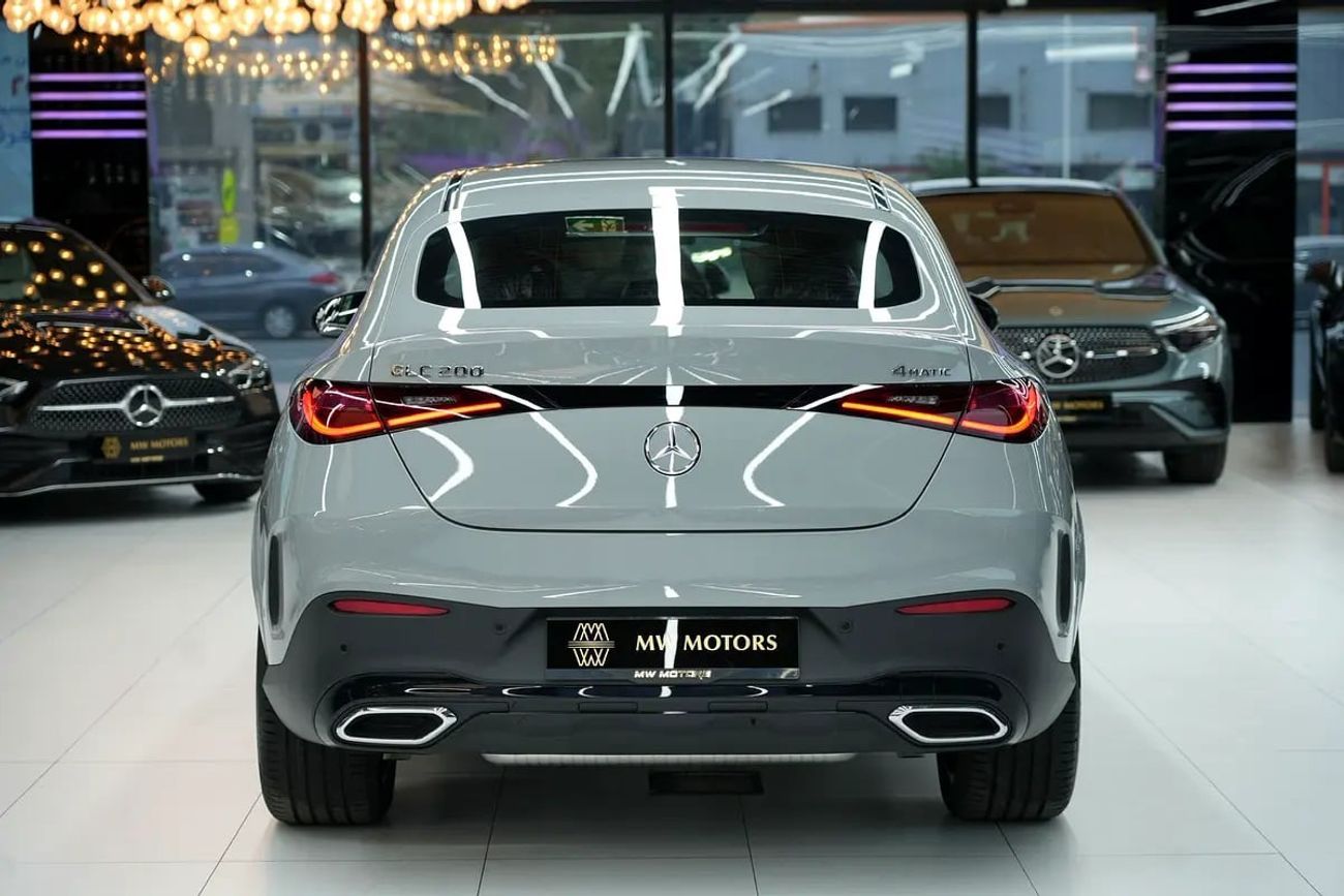 مرسيدس بنز GLC كوبيه 200 Arrival | GLC 200 Coupe | GCC km | Agency Warranty | Premium Plus