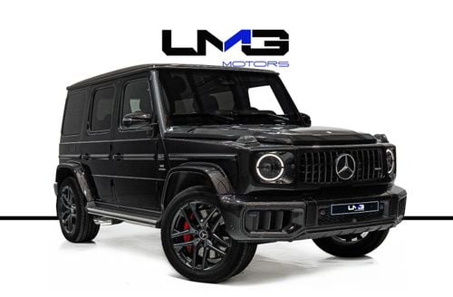 Mercedes-Benz G 63 AMG VERY LOW MILEAGE | 2025 G63 AMG | CARBON INTERIOR | G-MANUFAKTUR | BURMESTER AUDIO | WARRANTY