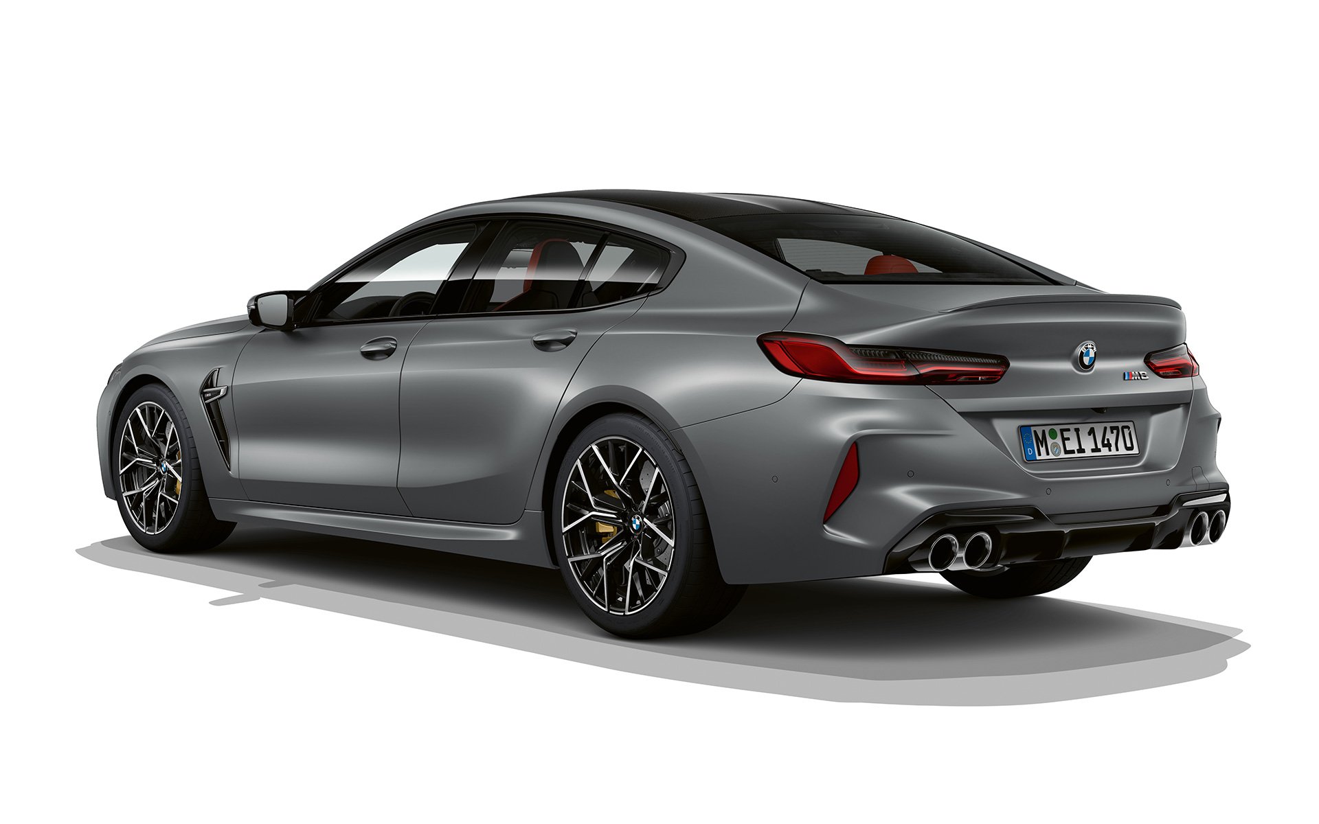 BMW M8 exterior - Rear Right Angled