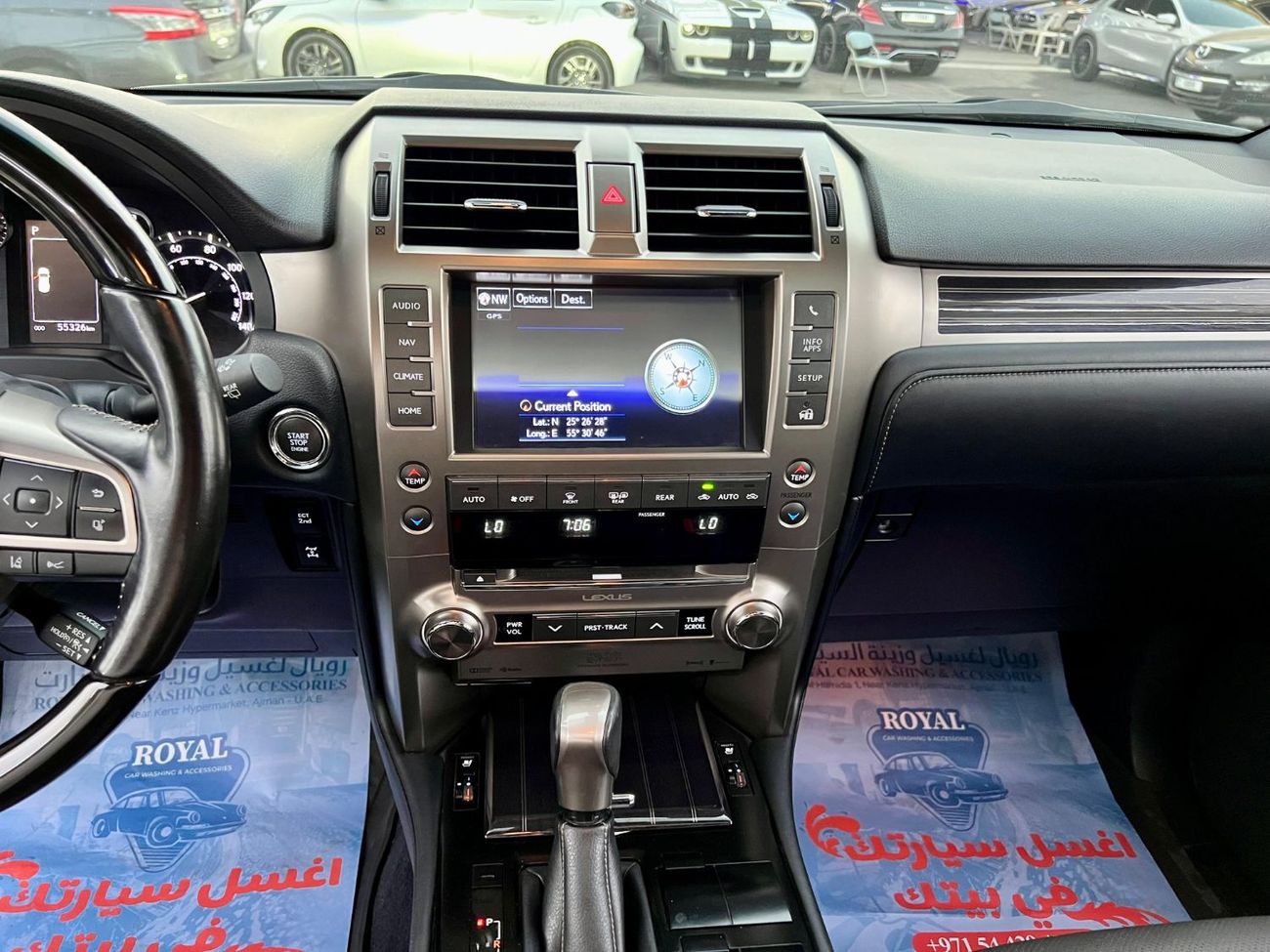 لكزس GX 460 Platinum 4.6L warranty one year bank financie available