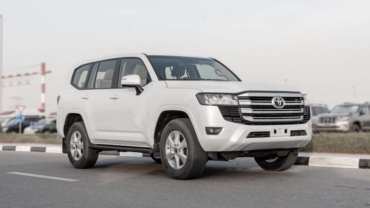تويوتا لاند كروزر GXR 2026 Toyota Land Cruiser 3.3L AT Diesel (White-Beige) Basic