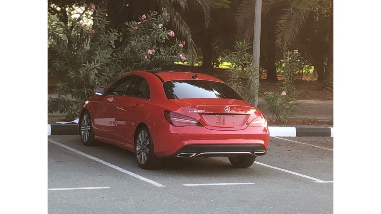 Mercedes-Benz CLA 250 Sport MODEL 2018 CAR PERFECT CONDITION INSIDE AND OUTSIDE FULL OPTION PANORAMIC ROOF LEATHER SEATS