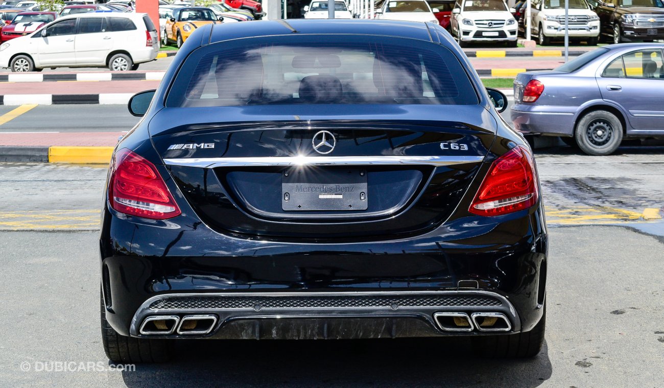 مرسيدس بنز C 63 AMG ضمان شامل مجاني لمدة سنة علي جميع السيارات