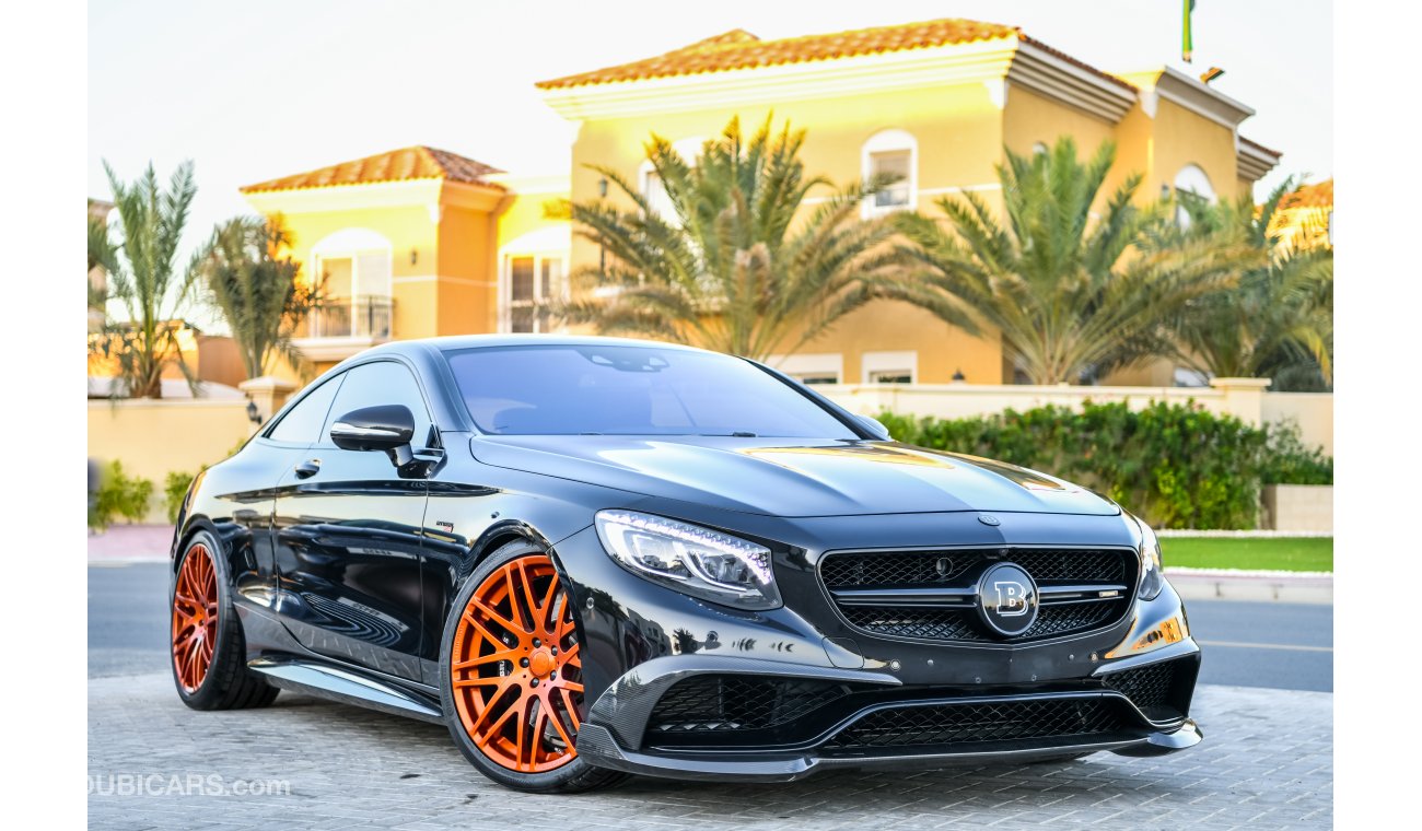 Mercedes-Benz S 63 AMG Coupe Brabus B850 V8 6.0 Biturbo - AED 10,947 Per Month!