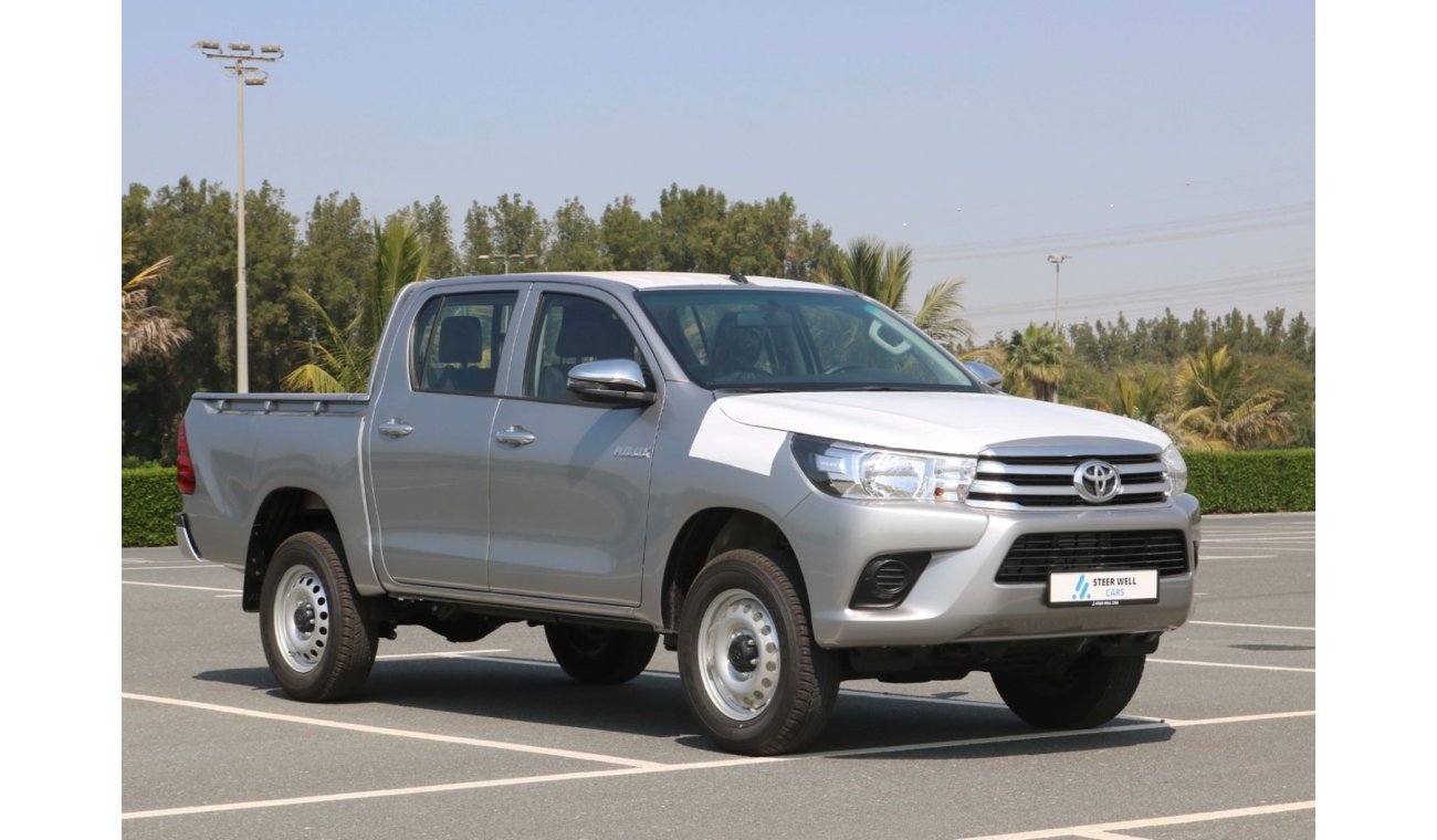 Toyota Hilux 2022 | DLX 2.4L BASIC D/C 4X4  A/T WITH POWER WINDOWS FABRIC SEATS AND GCC SPECS - EXPORT ONLY