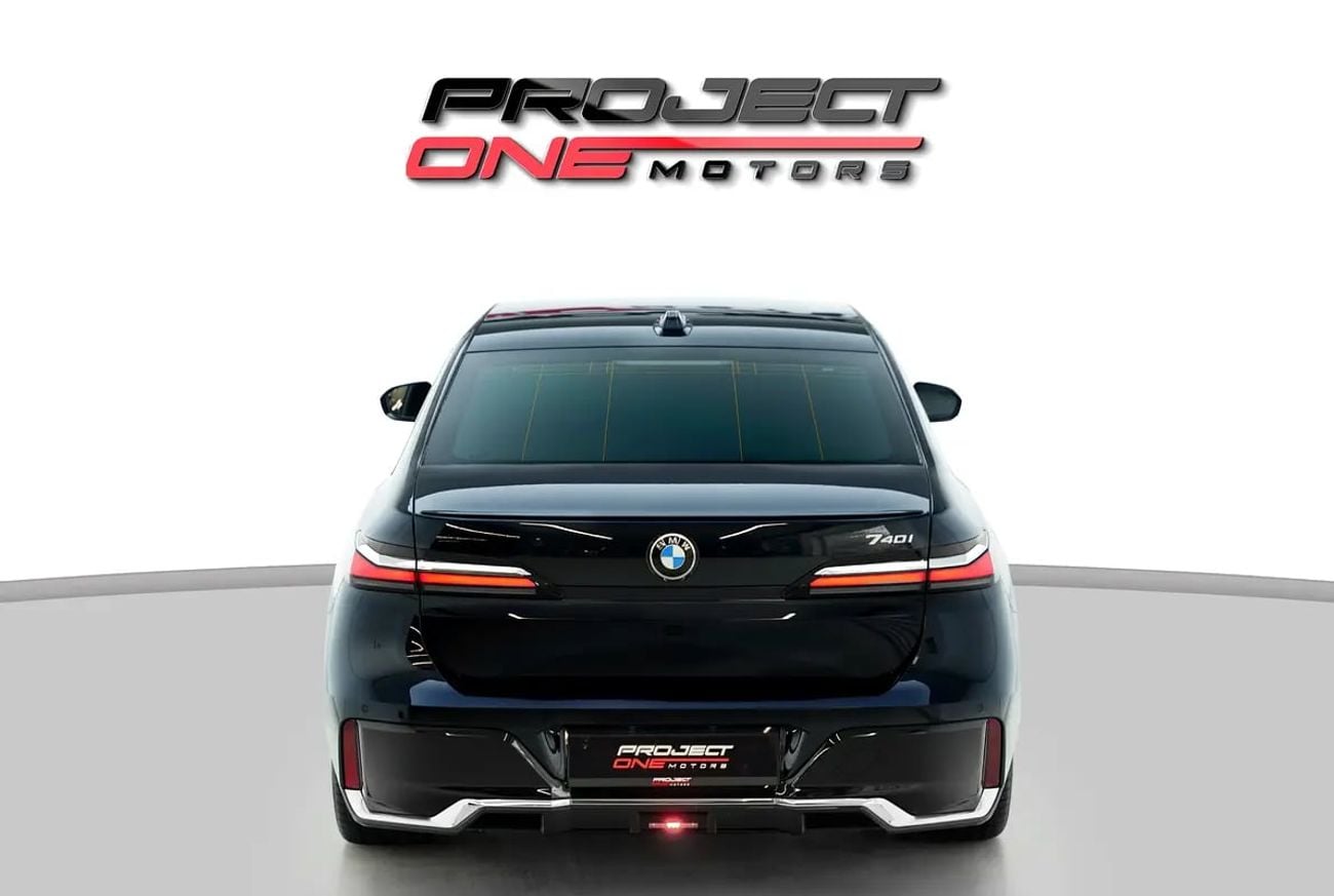 بي أم دبليو 740i 740I WITH 5 WARRANTY AND SERVICE CONTRACT FROM AGMC