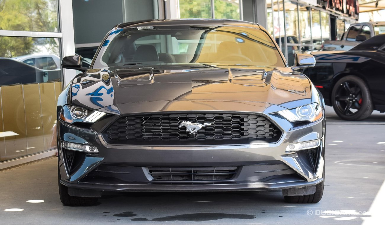 Ford Mustang 2019 Ecoboost, 2.3L GCC, 0km w/ 3Yrs or 100K km WTY + 60K km SERV at Al Tayer