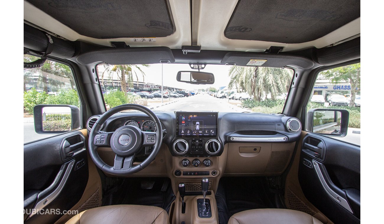 Jeep Wrangler SAHARA - 2016 - GCC - ZERO DOWN PAYMENT - 1560 AED/MONTHLY - 1 YEAR WARRANTY