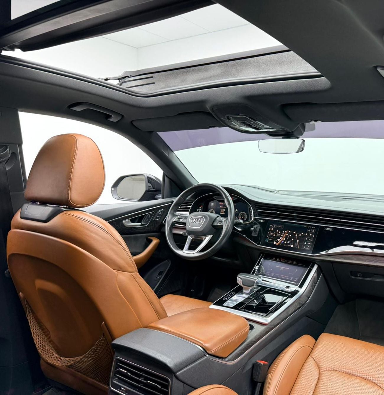 أودي Q8 55 TFSI S-LINE 2019 Audi Q8 55 TFSI quattro, Warranty, Service History, GCC.