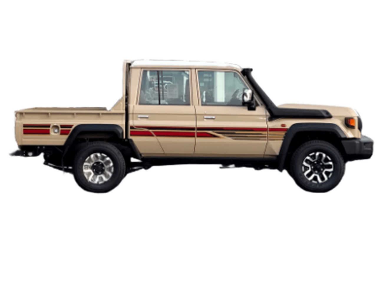 Toyota Land Cruiser Pick Up ECTMKC004 - 2025 Toyota LC79 Double Cab Pick Up - 2.8L Diesel Auto - Beige with Beige Interior - Ful