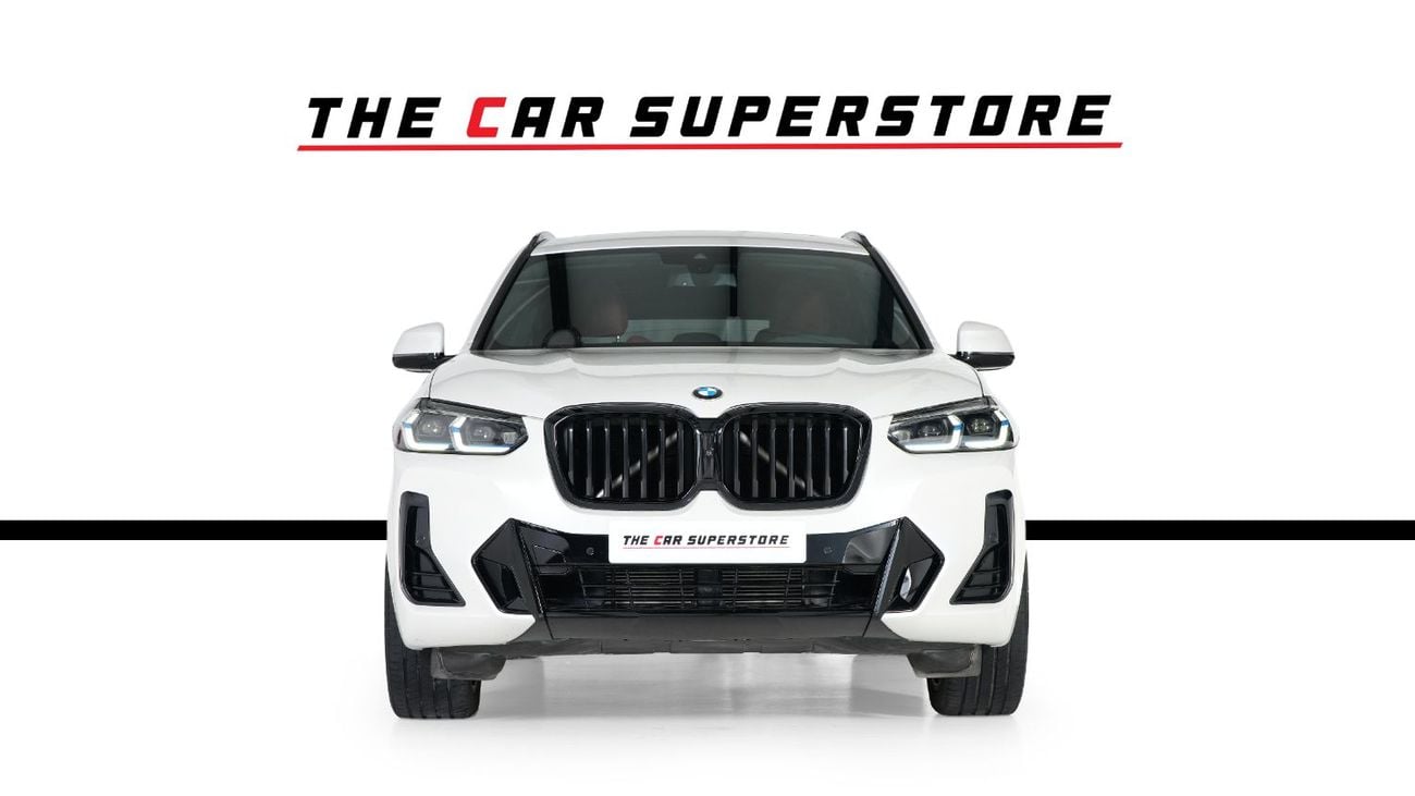 BMW X3 XDRIVE 30i M SPORT 1 Owner-BMW Warranty & Service Contract Until 09/2028-Pearl White