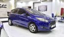 فورد فيستا Ford Fiesta ( 2015 Model ) in Blue Color GCC Specs