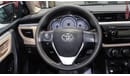 Toyota Corolla 2014 model Gulf specs standard options