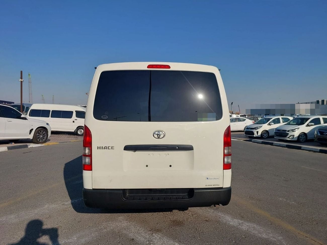 تويوتا هاياس TOYOTA HIACE VAN RHD 2019 MODEL 2.8 L DIESEL AUTOMATIC(PM05162)