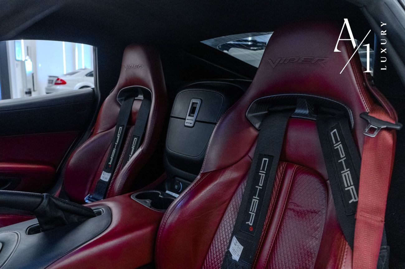 دودج فايبر SRT10 GTC 8.4L 2016 Dodge Viper GTC Time Attack Edition V10, 1 Of 1, Carbon Fiber Accents, Clean Tit